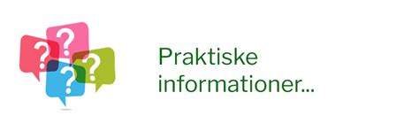 Praktiske informationer 